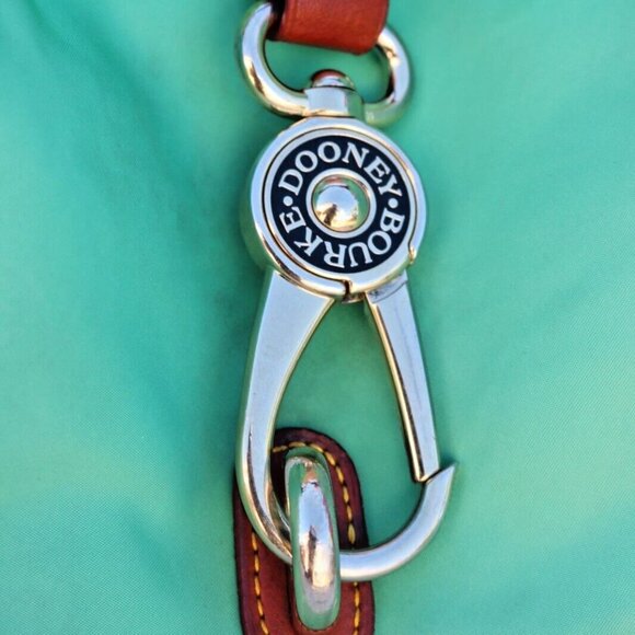 Dooney & Bourke Nylon Logo Hobo Shoulder Bag Green - Picture 7 of 15